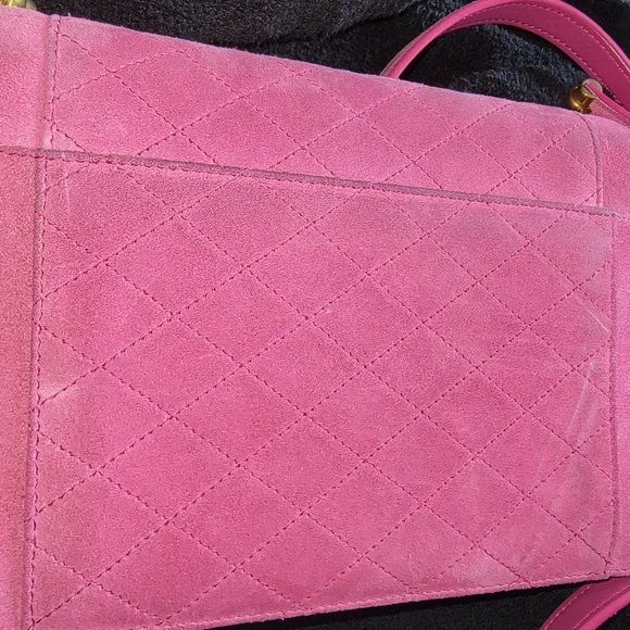 Yves Saint Laurent Pink Quilted Crossbody Bag - Picture 7 of 11